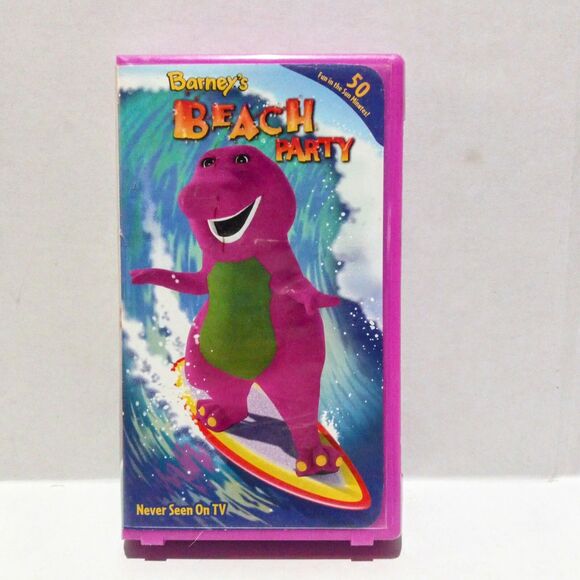 Barneys Beach Party (VHS, 2001)-Hit Entertainment-White Tape-Clamshell - Picture 1 of 7